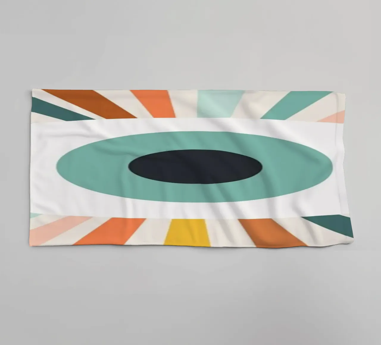 All Seeing Evil Eye - earthy asciugamano da bagno da Gale Switzer