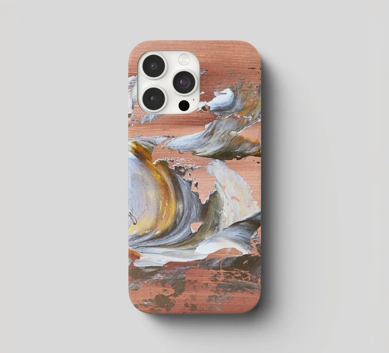 MESSAGE FROM THE HEART 16 iPhone Hülle von Thierry Vobmann Abstract painting