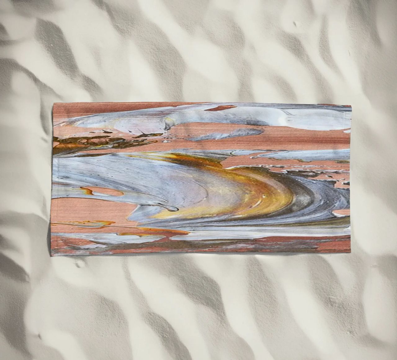 MESSAGE FROM THE HEART 16 telo mare da Thierry Vobmann Abstract painting