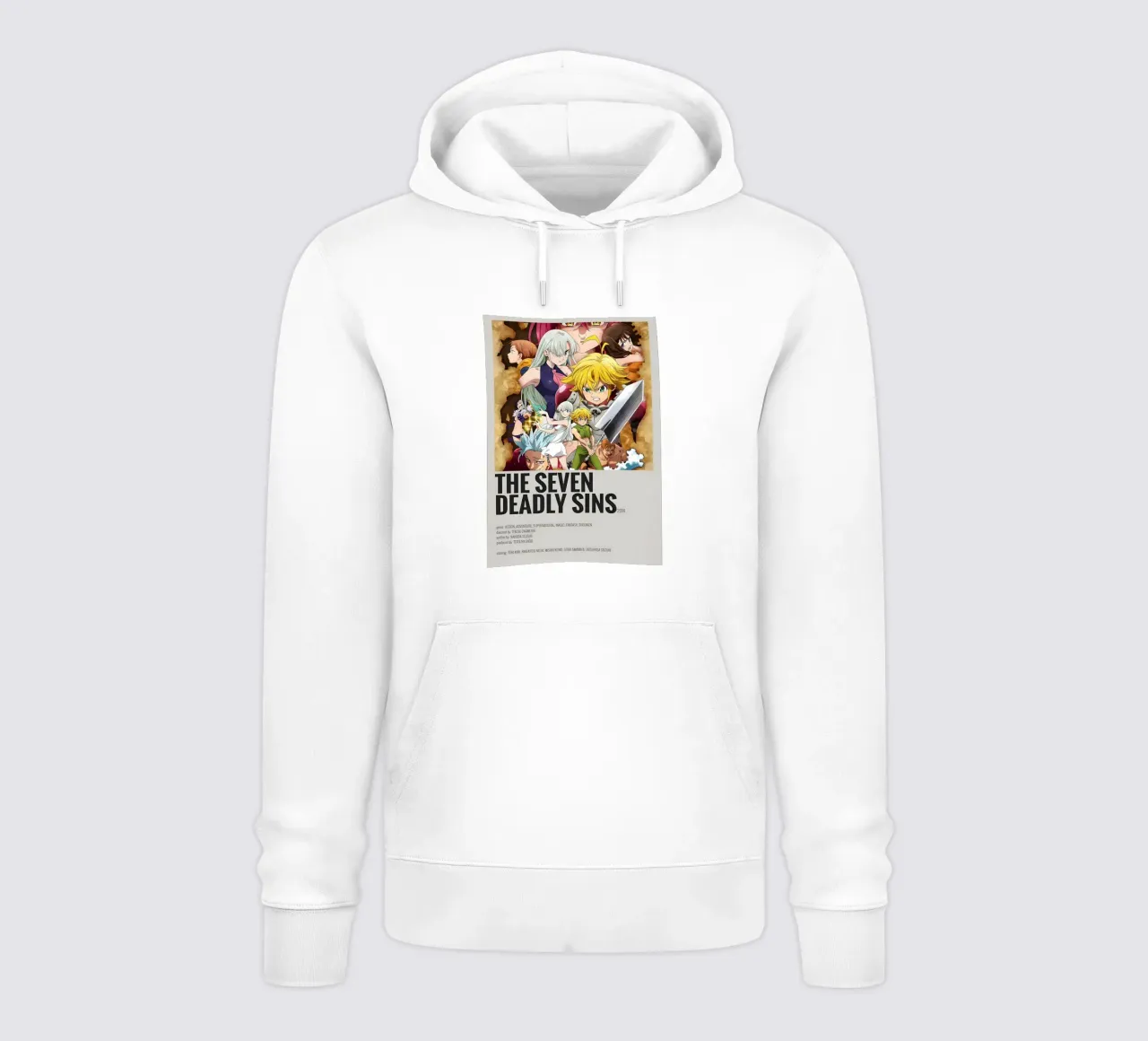 THE SEVEN DEADLY SINS 2014 felpa con cappuccio da Totoya