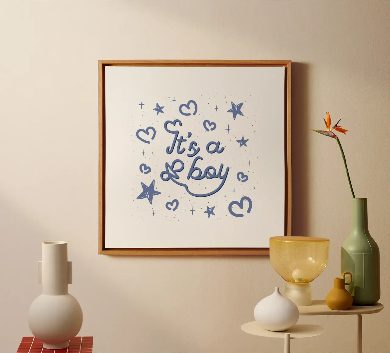 È un ragazzo tela da 🐹 BABY ART PRINTS