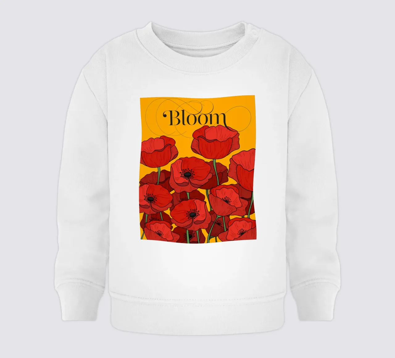 Bloom felpa neonato da designdn