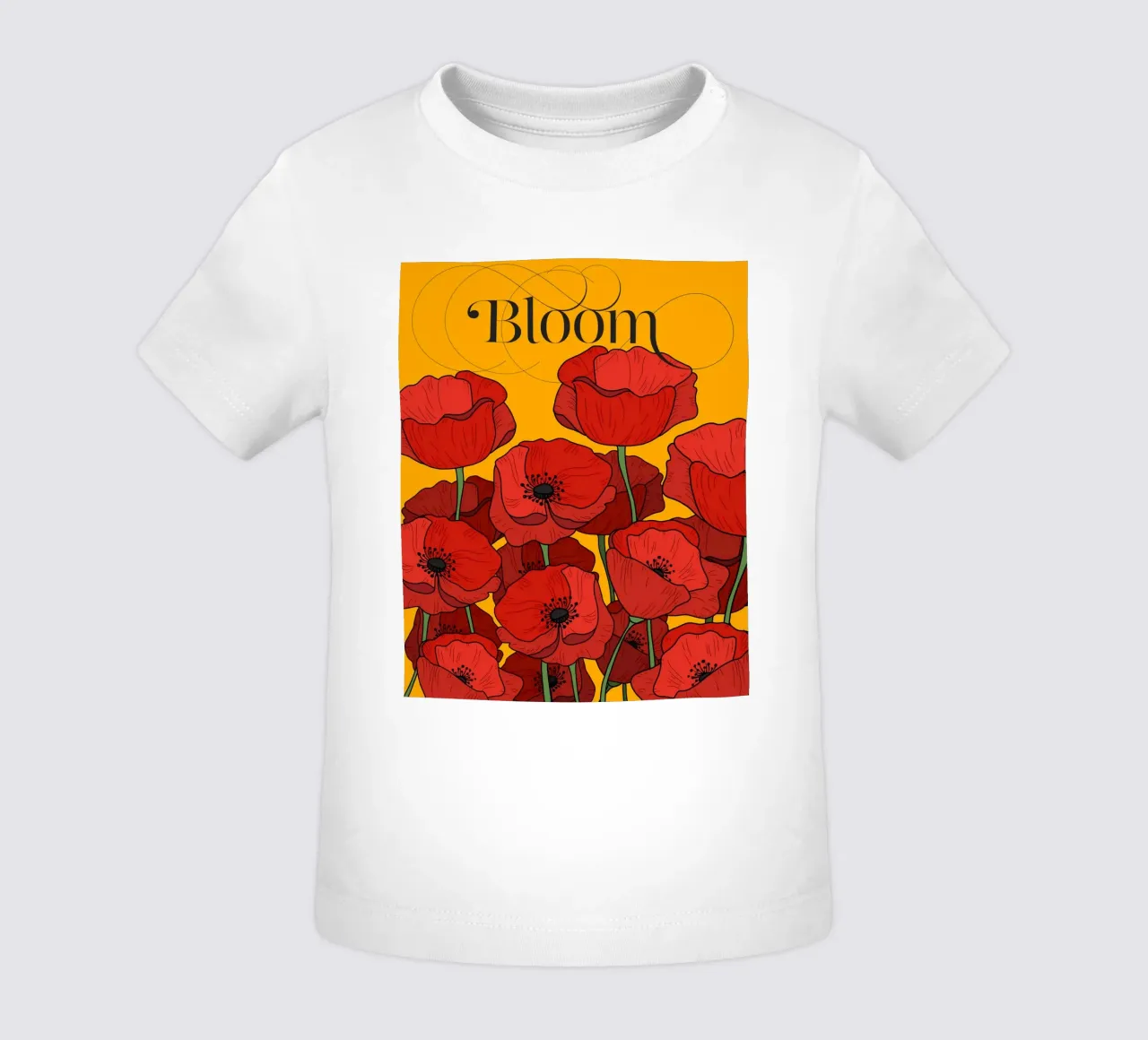 Bloom maglietta neonato da designdn