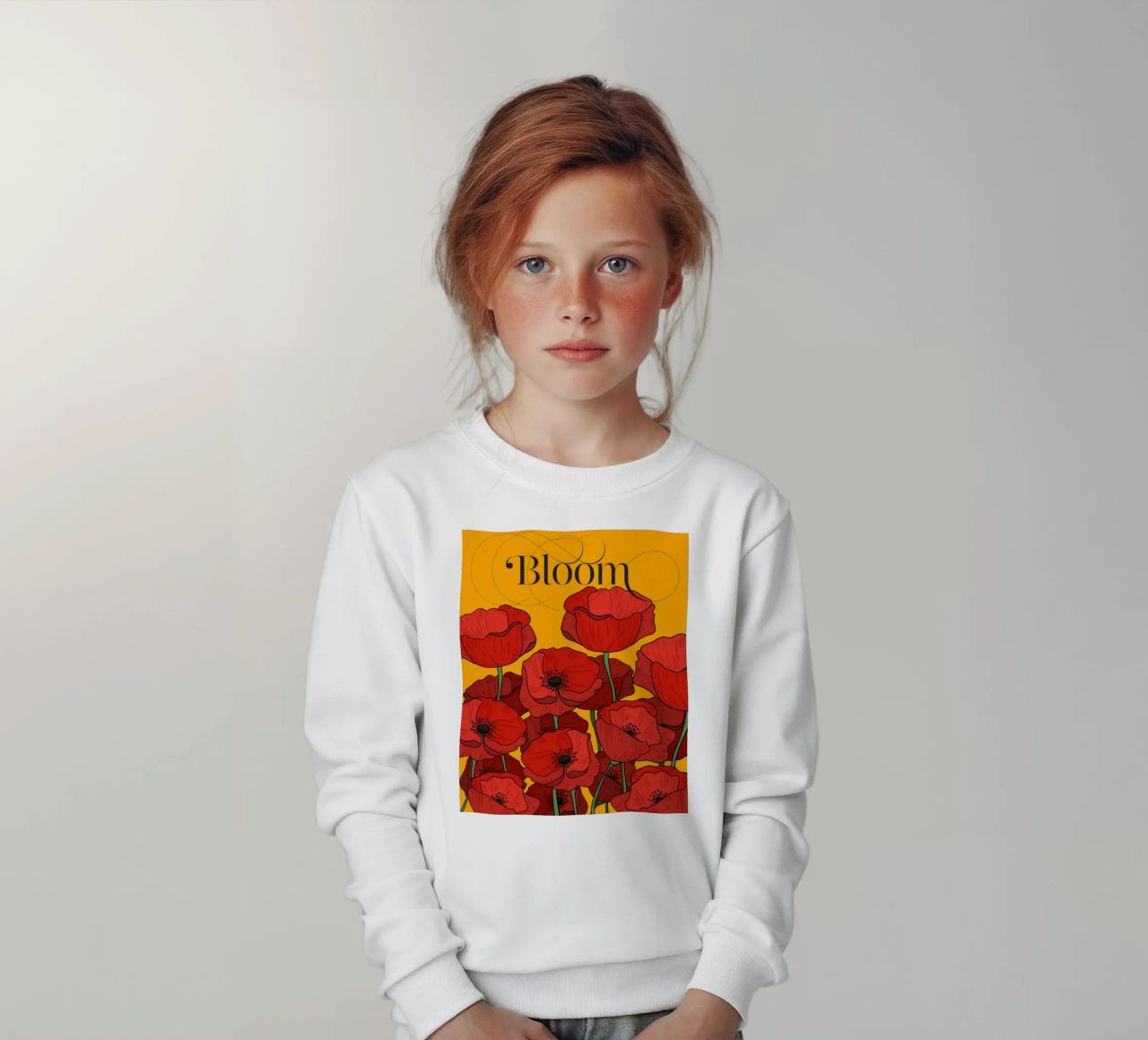 Bloom felpa bambino da designdn