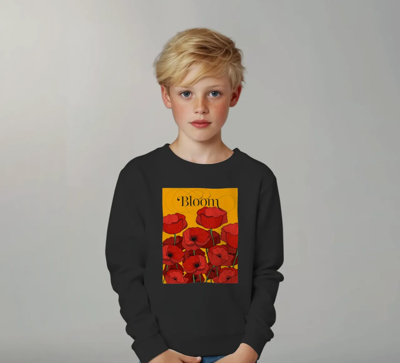 Bloom felpa bambino da DesigndN