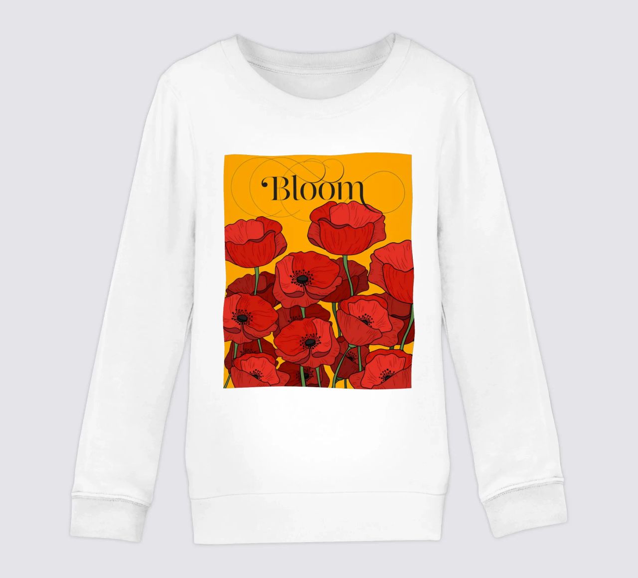 Bloom felpa bambino da designdn