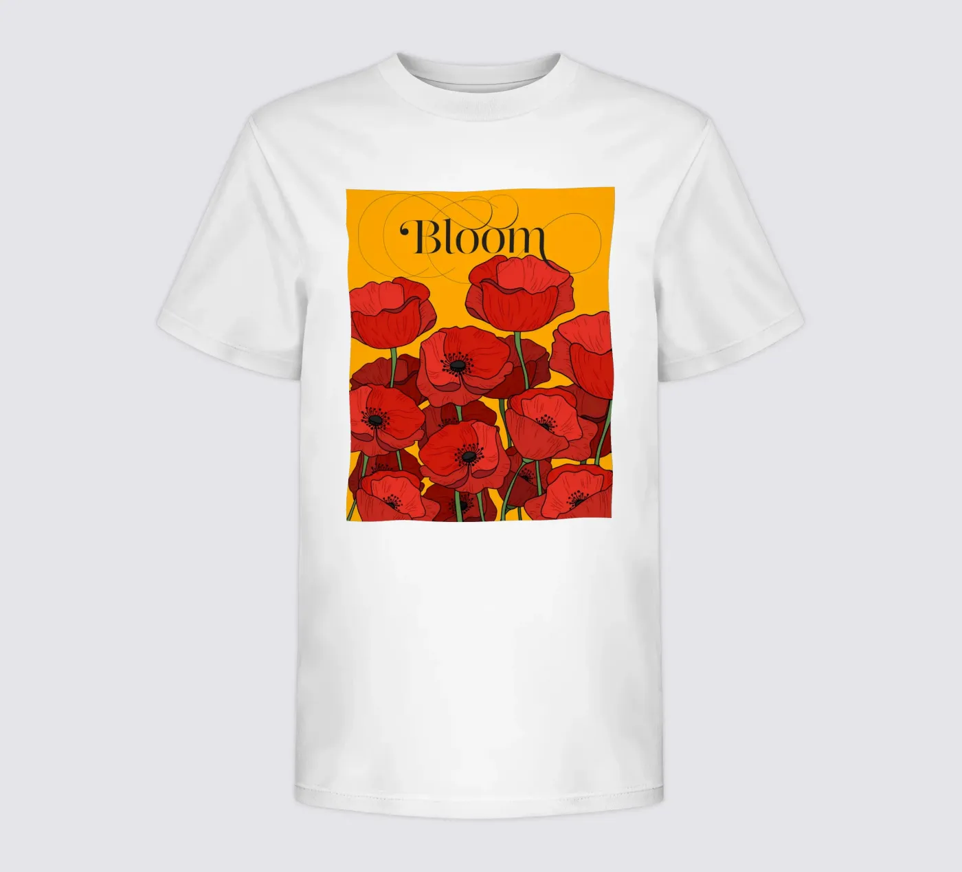 Bloom t-shirt bambini da DesigndN
