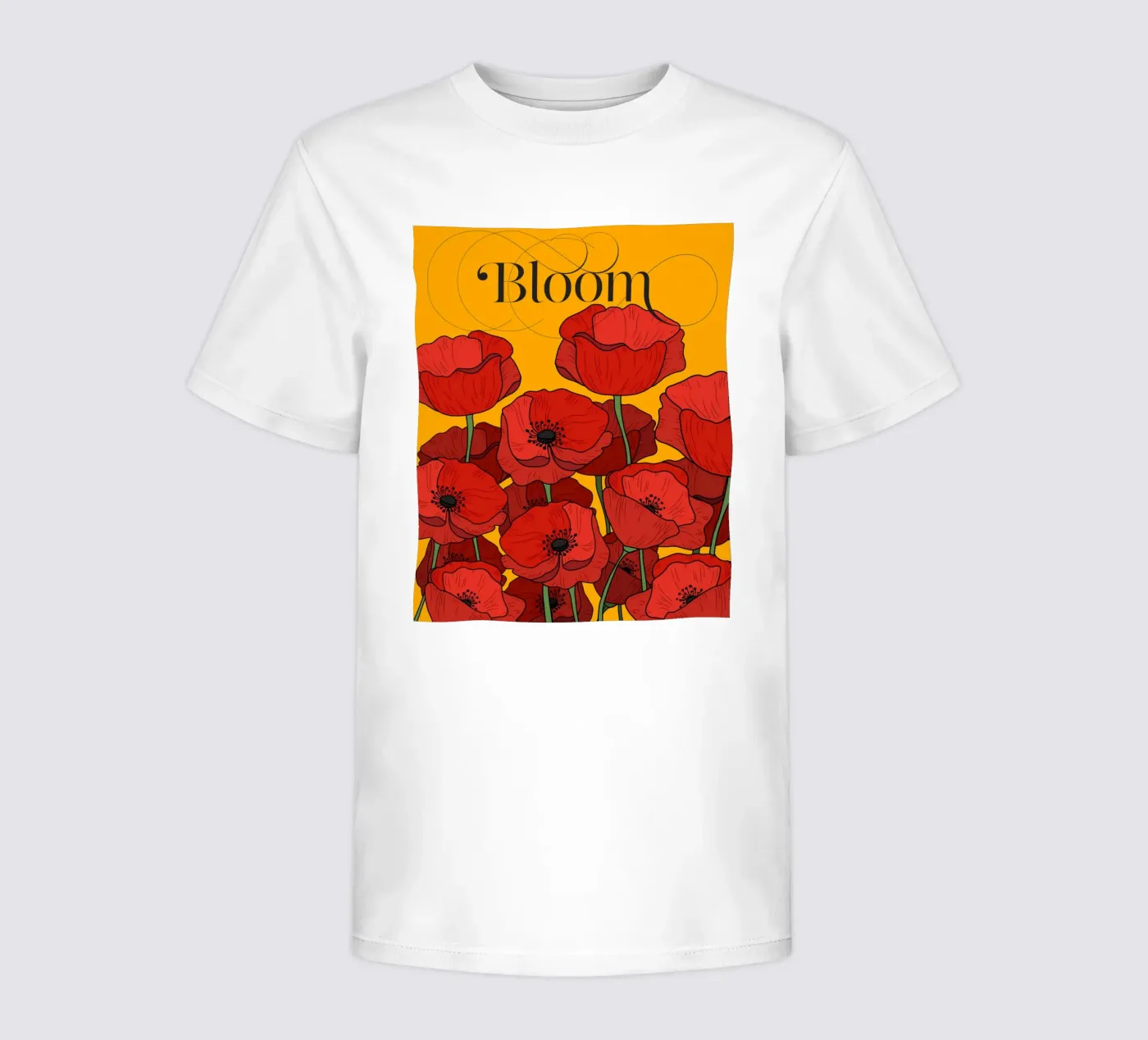 Bloom t-shirt bambini da DesigndN