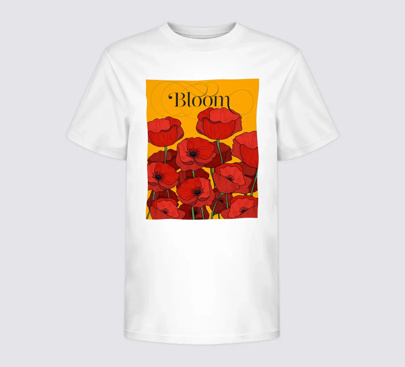 Bloom t-shirt bambini da DesigndN