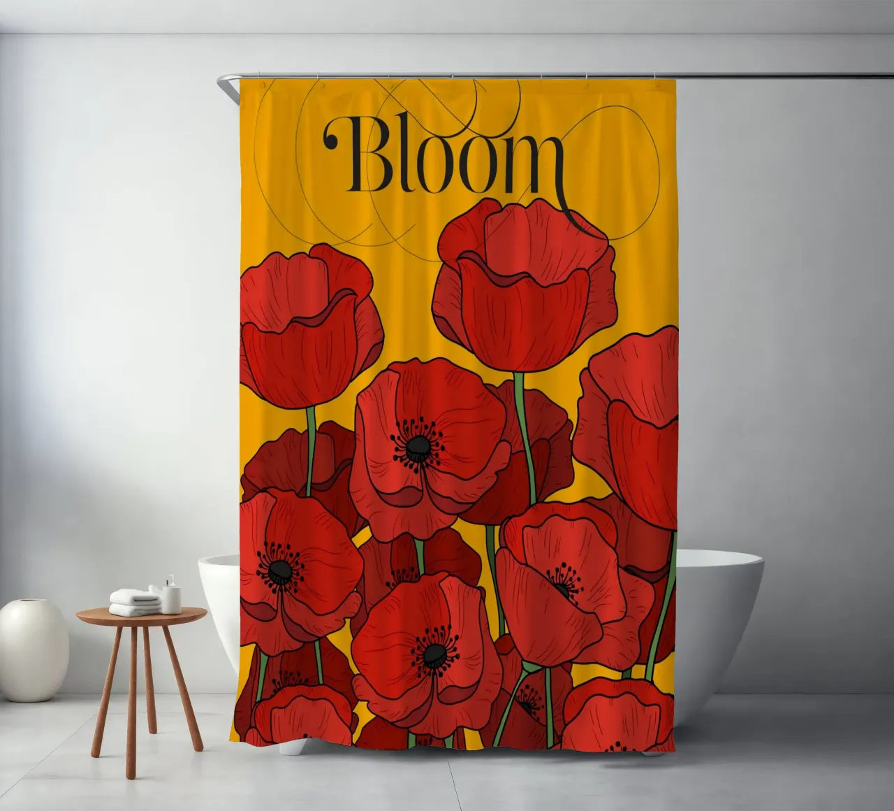 Bloom tenda da doccia da designdn