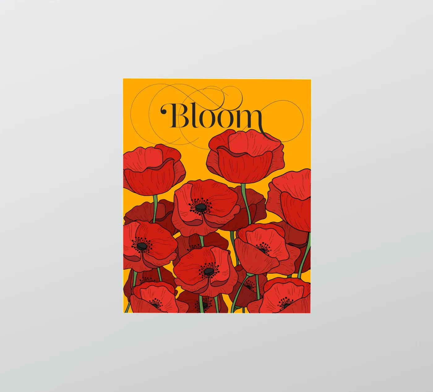 Bloom sticker by DesigndN