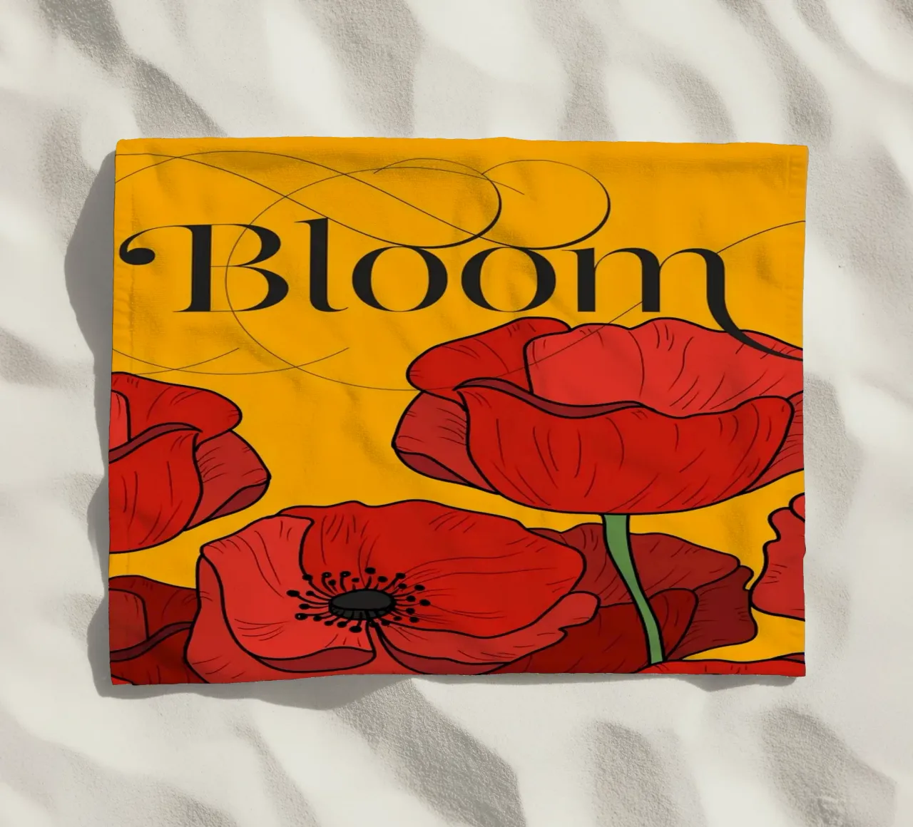 Bloom toalla de playa de designdn