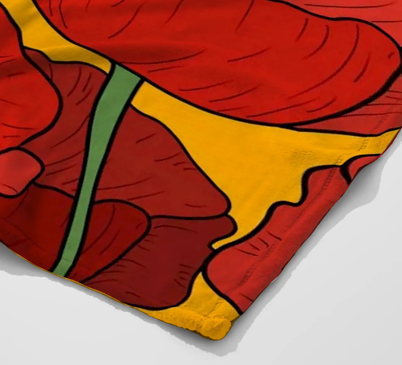 Bloom coperta in pile da designdn