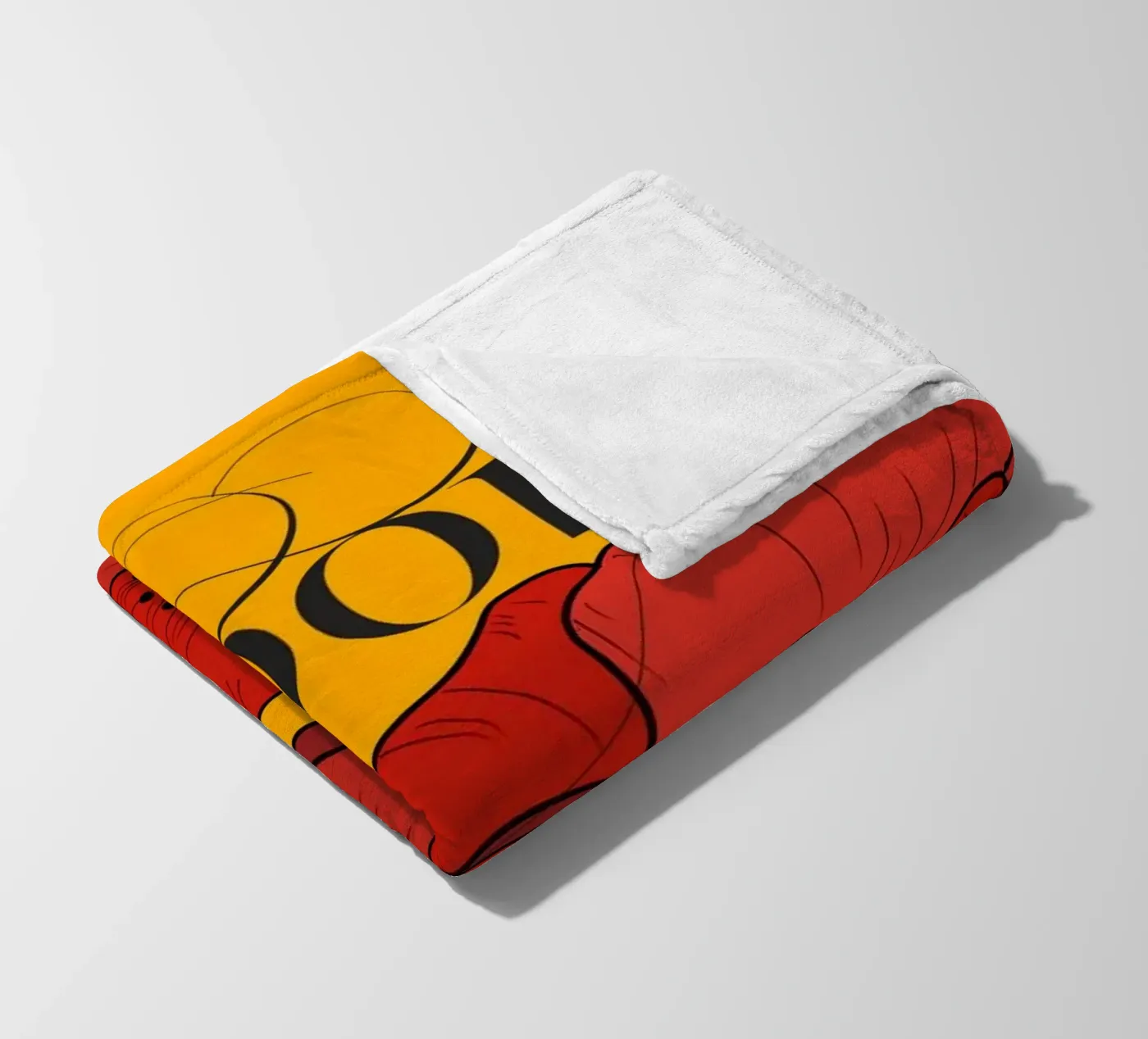 Bloom fleece blanket by DesigndN
