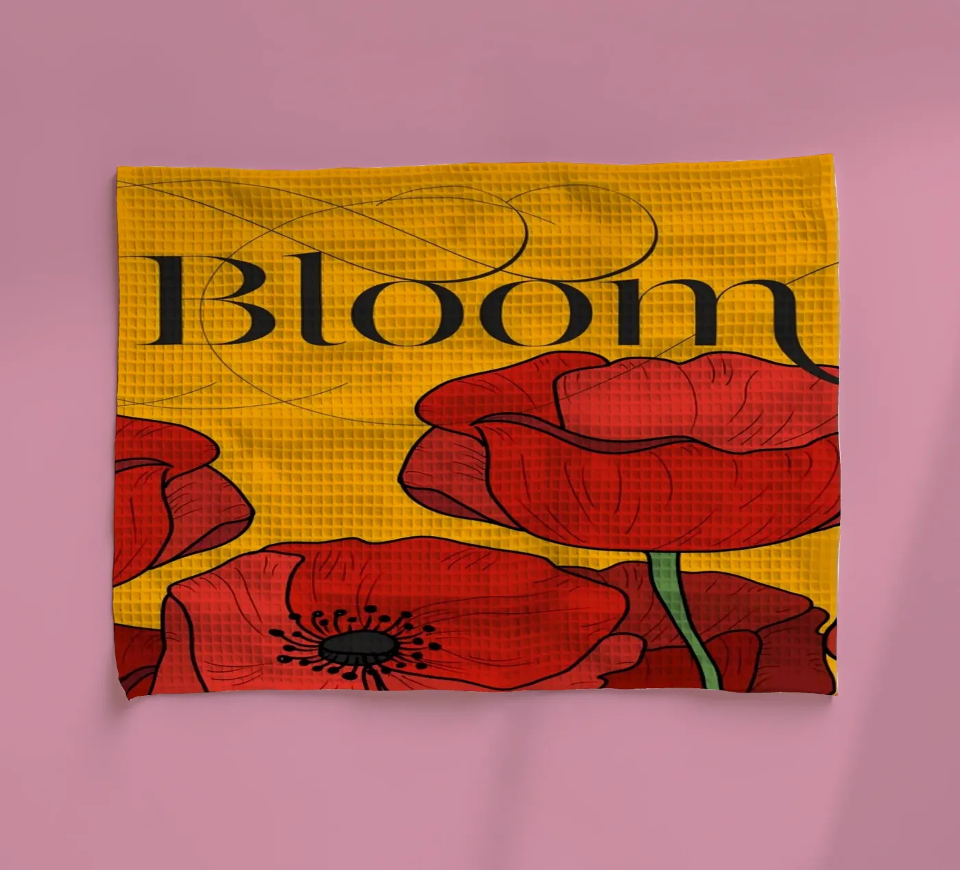 Bloom Geschirrtuch von DesigndN