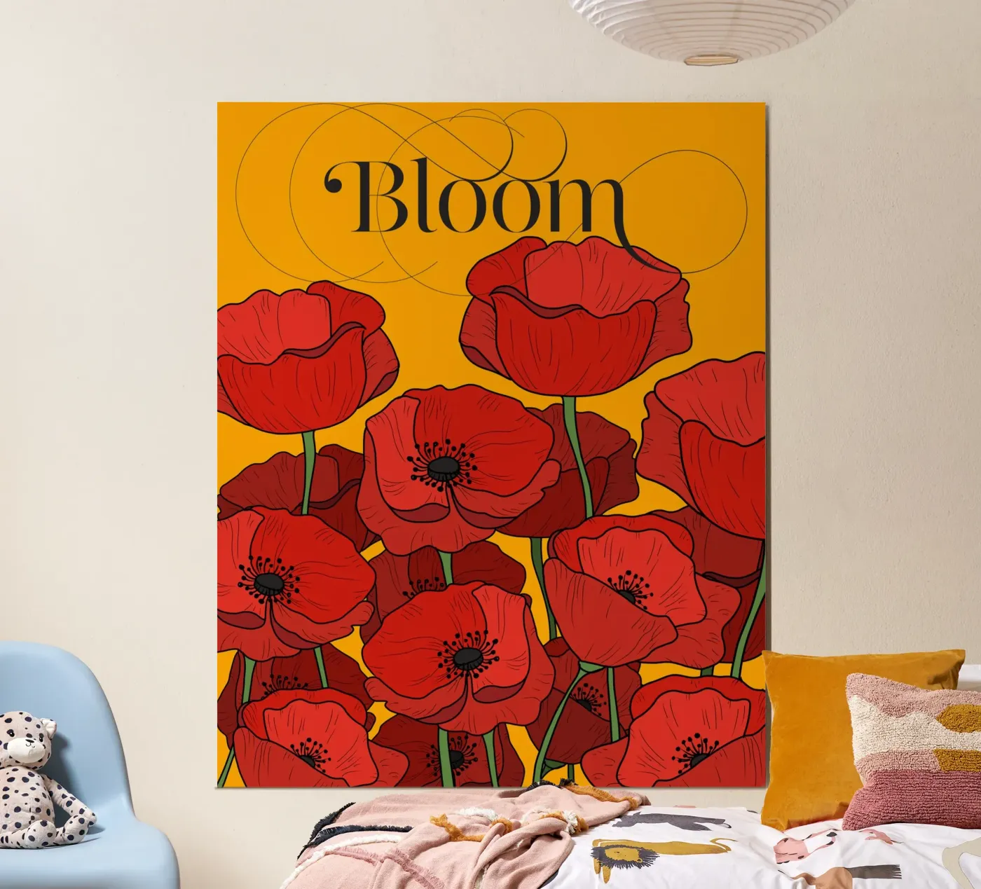 Bloom poster by DesigndN