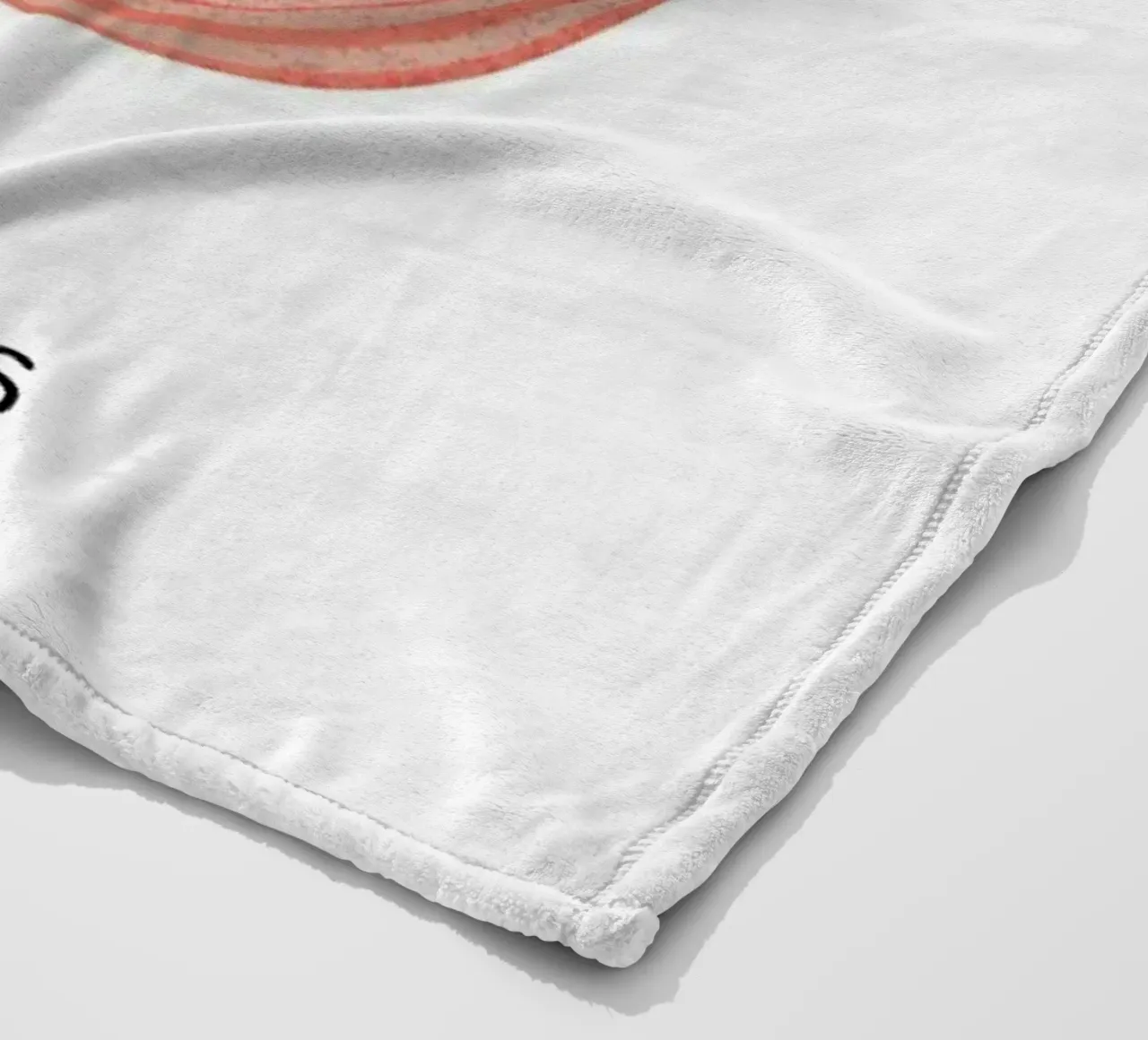 O for Octopus fleece blanket by Little Flourishes