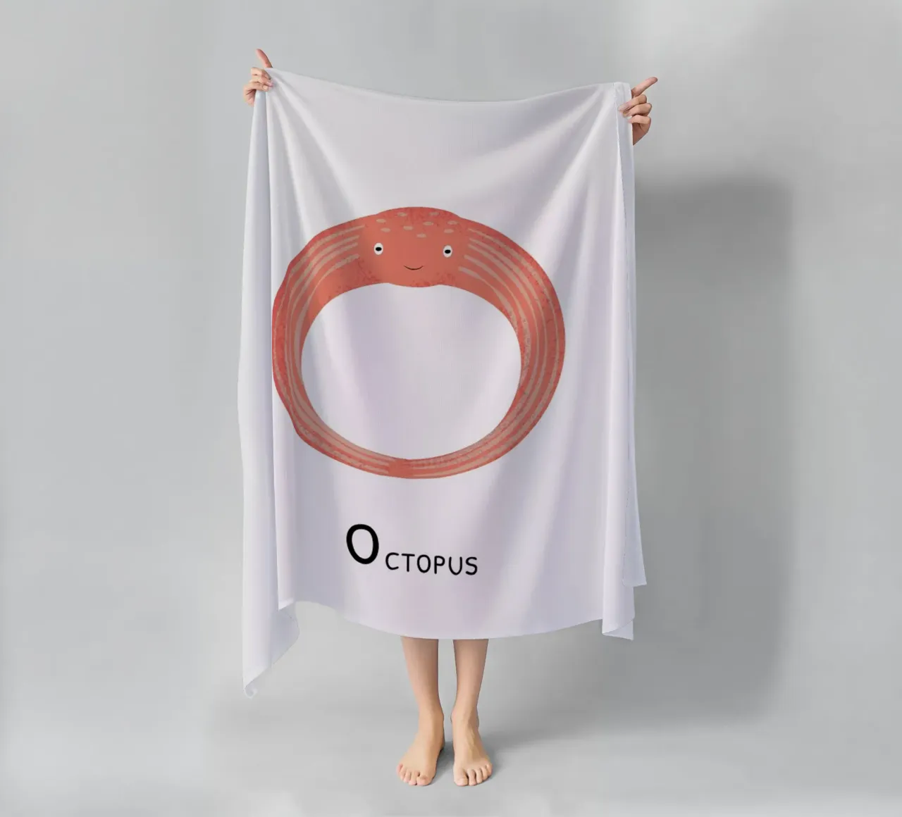 O for Octopus telo mare da Little Flourishes