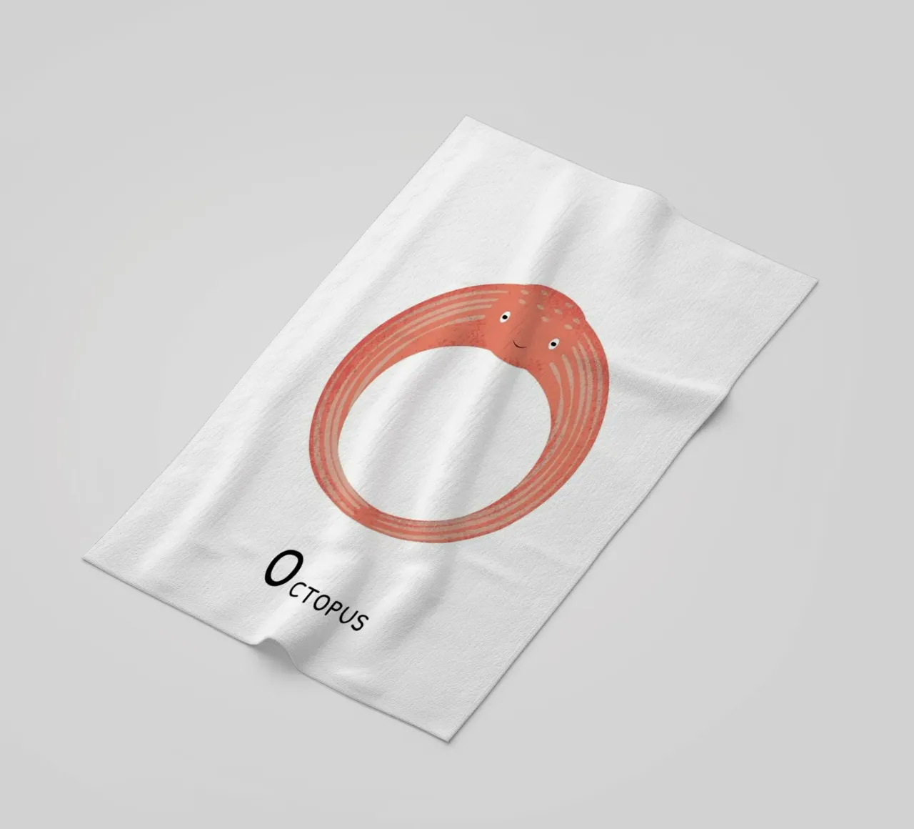 O for Octopus telo mare da Little Flourishes