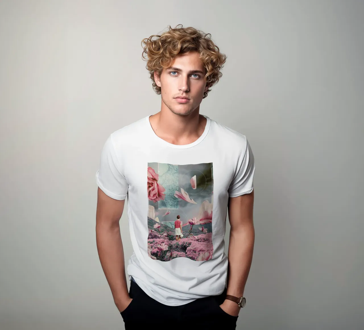 Trying To Accept The Distance T-Shirt von Frank Moth