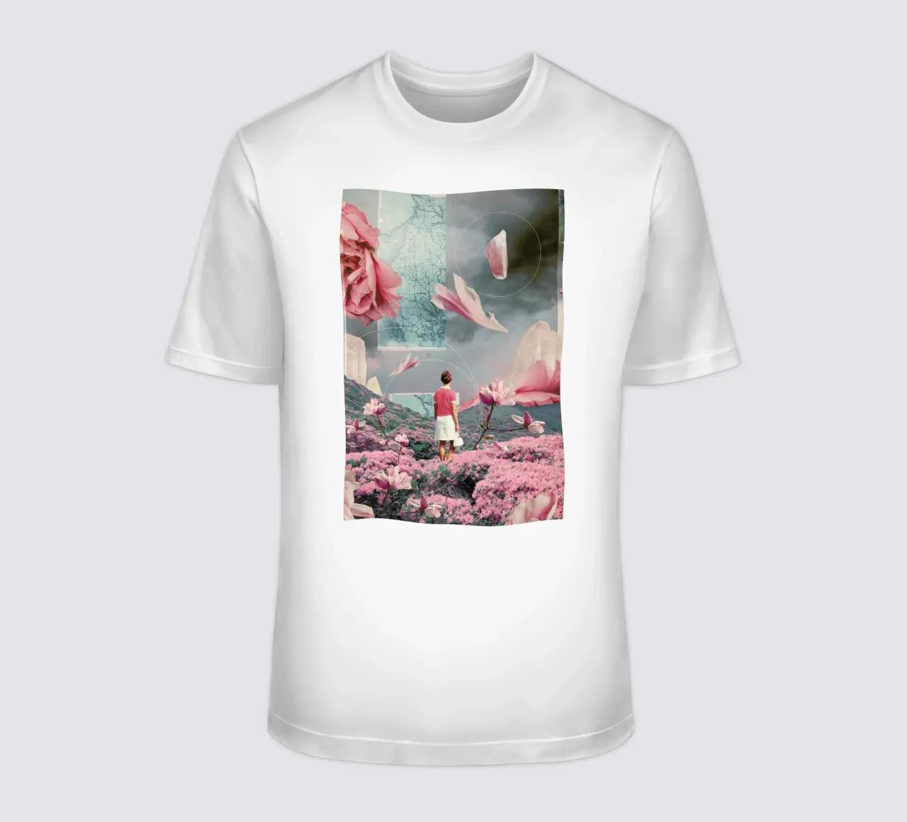 Trying To Accept The Distance T-Shirt von Frank Moth