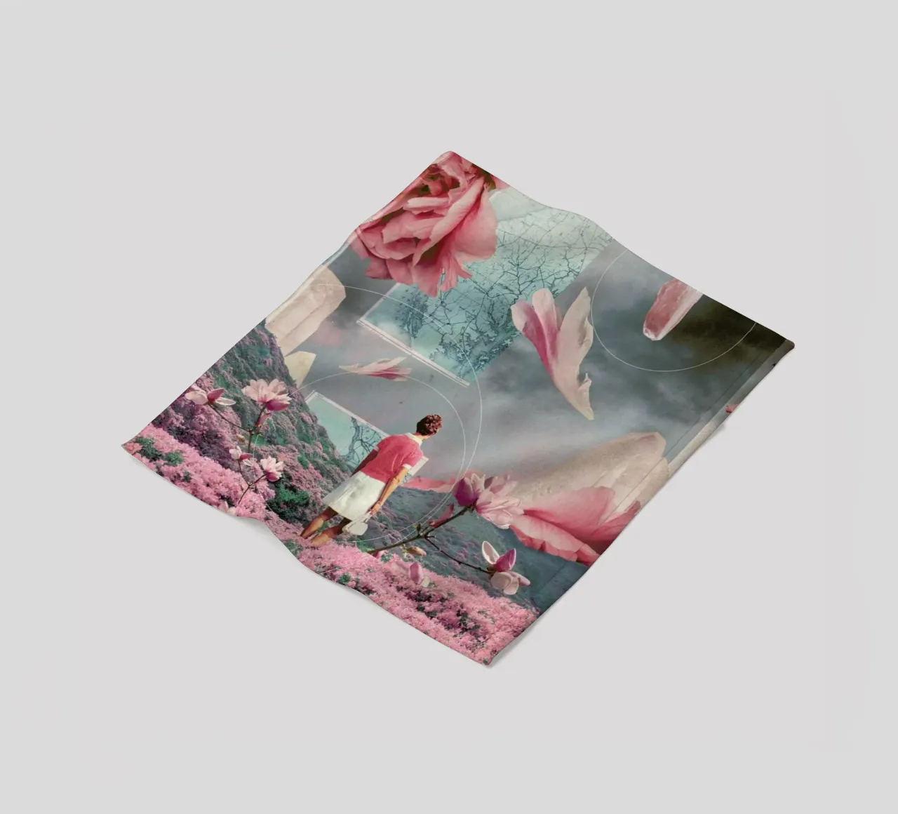 Trying To Accept The Distance coperta in pile da Frank Moth