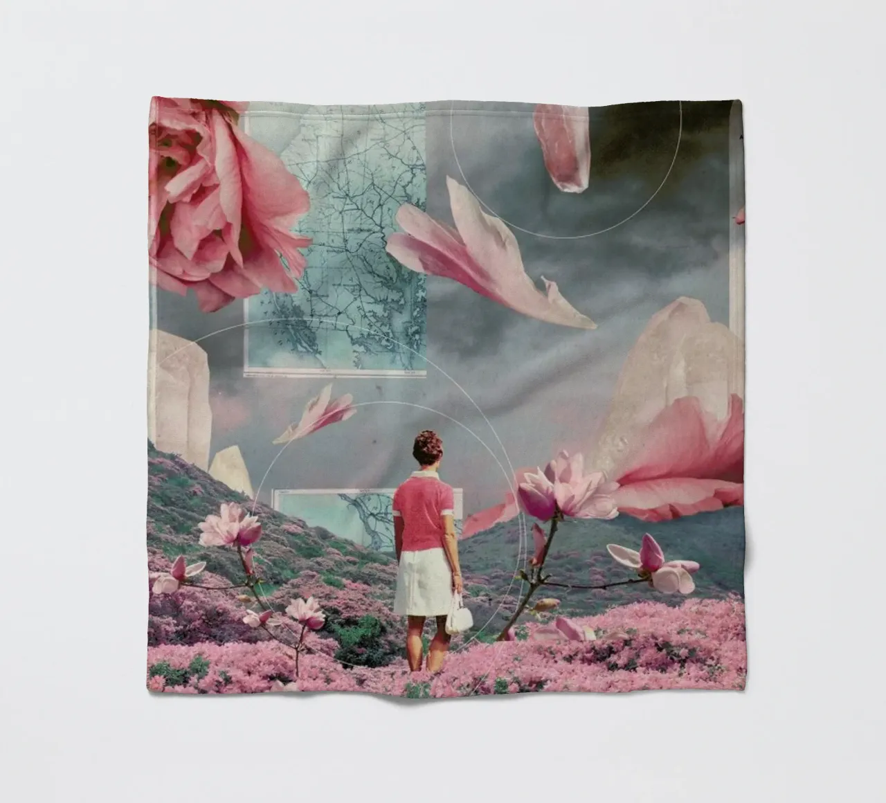 Trying To Accept The Distance coperta in pile da Frank Moth