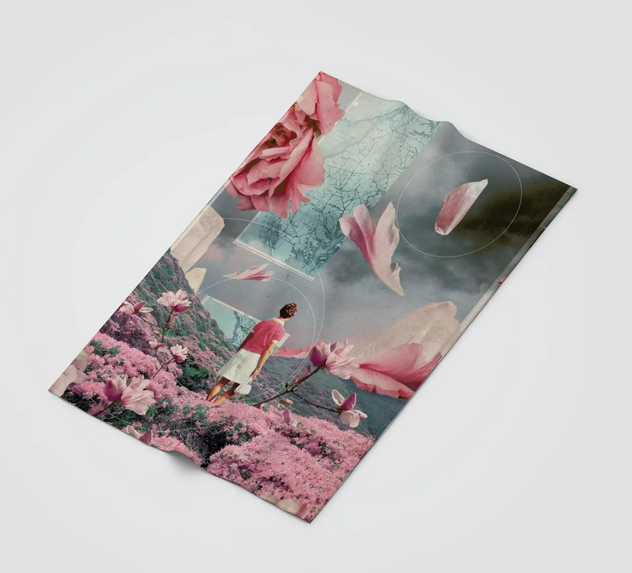 Trying To Accept The Distance coperta in pile da Frank Moth