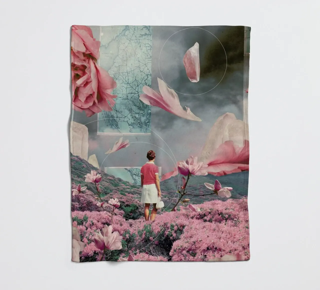 Trying To Accept The Distance coperta in pile da Frank Moth