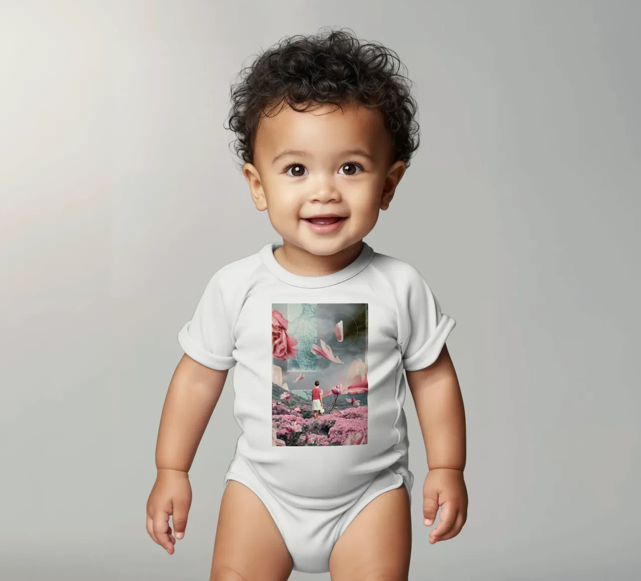 Trying To Accept The Distance body neonato maniche corte da Frank Moth