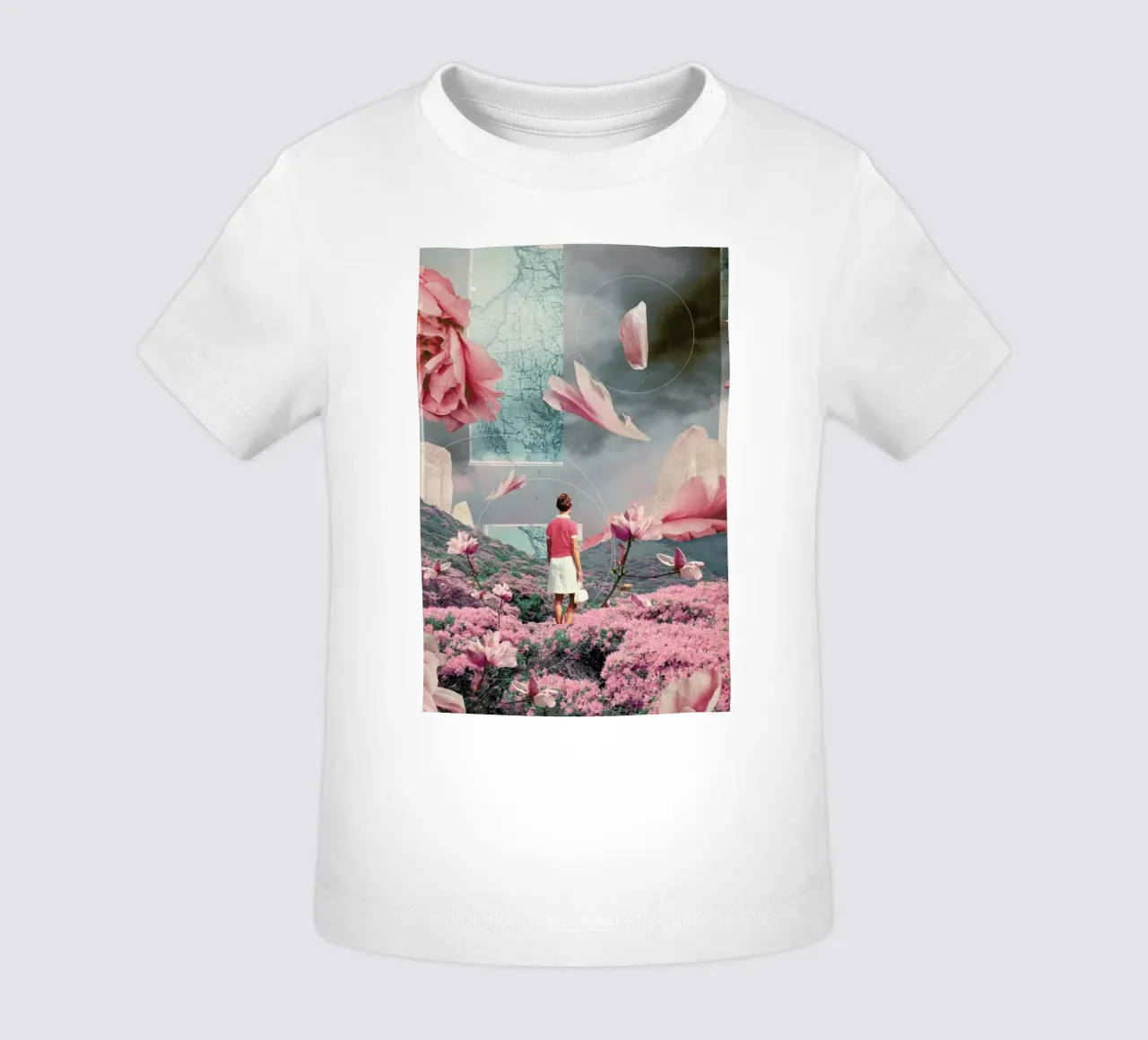 Trying To Accept The Distance Baby T-Shirt von Frank Moth