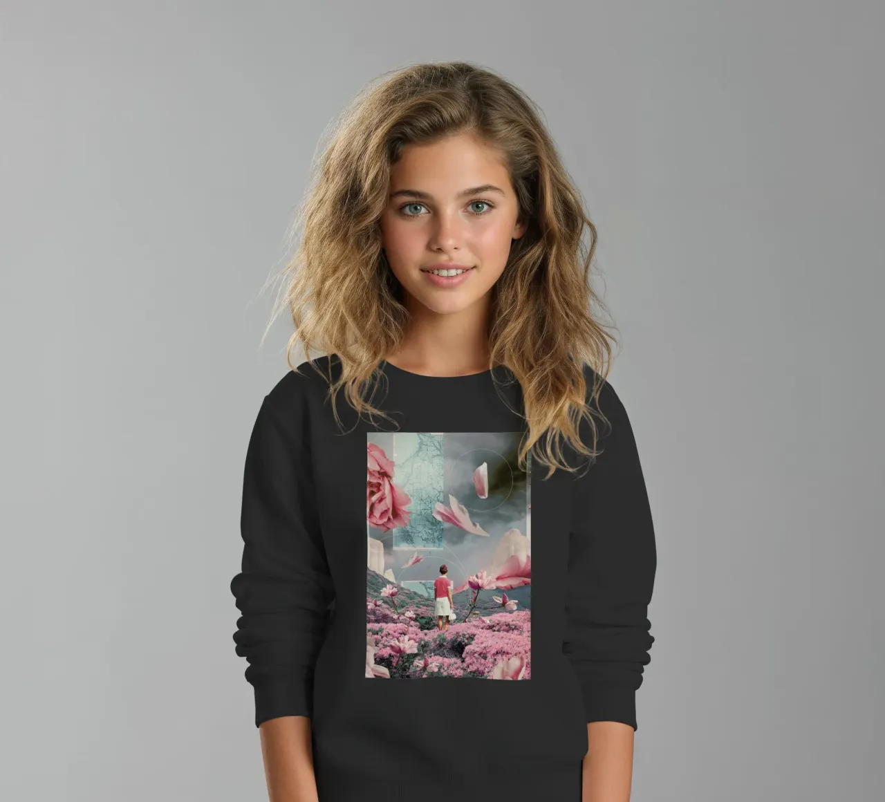 Trying To Accept The Distance felpa bambino da Frank Moth