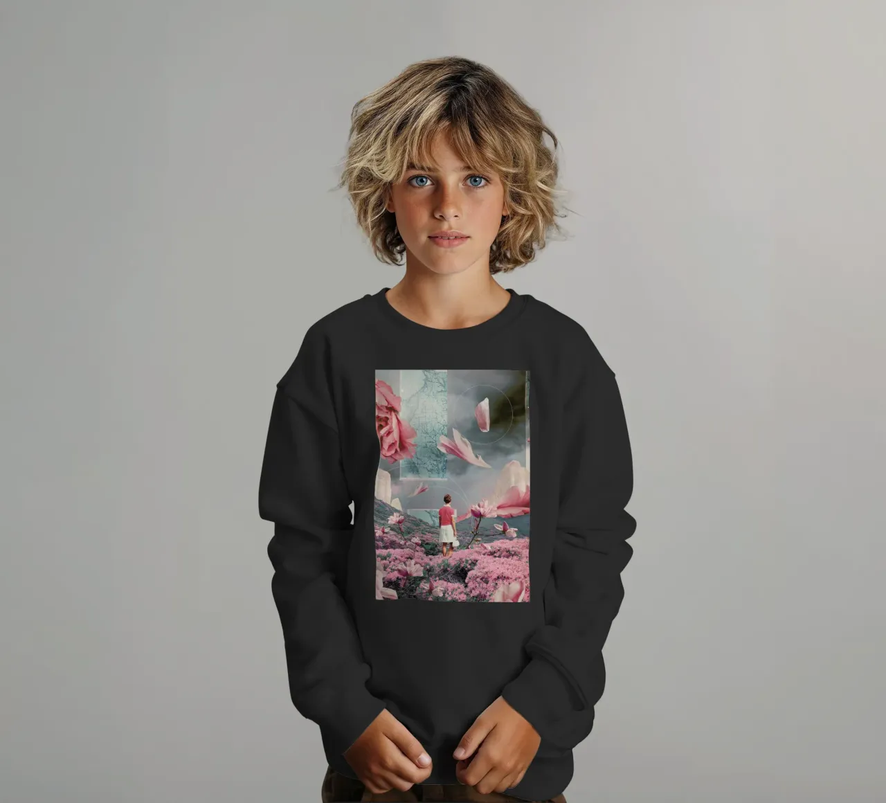 Trying To Accept The Distance felpa bambino da Frank Moth