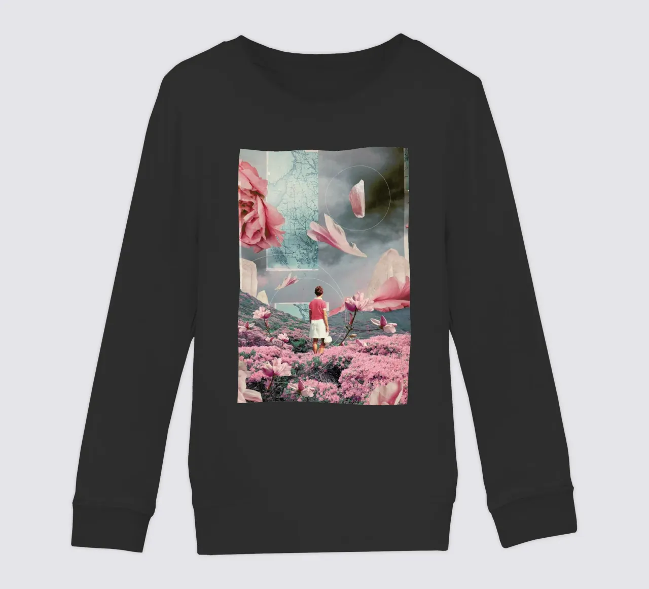 Trying To Accept The Distance felpa bambino da Frank Moth