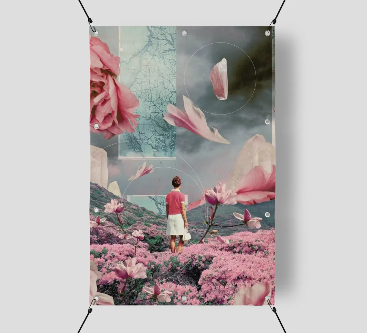 Trying To Accept The Distance telo in pvc da Frank Moth