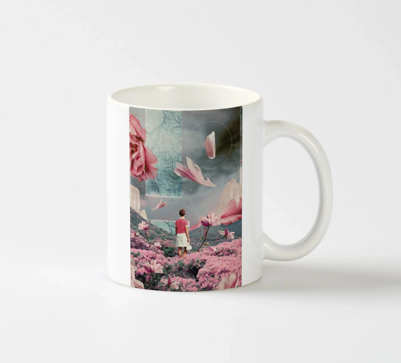 Trying To Accept The Distance tazza in ceramica da Frank Moth