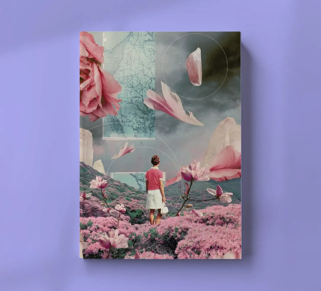 Trying To Accept The Distance notebook by Frank Moth