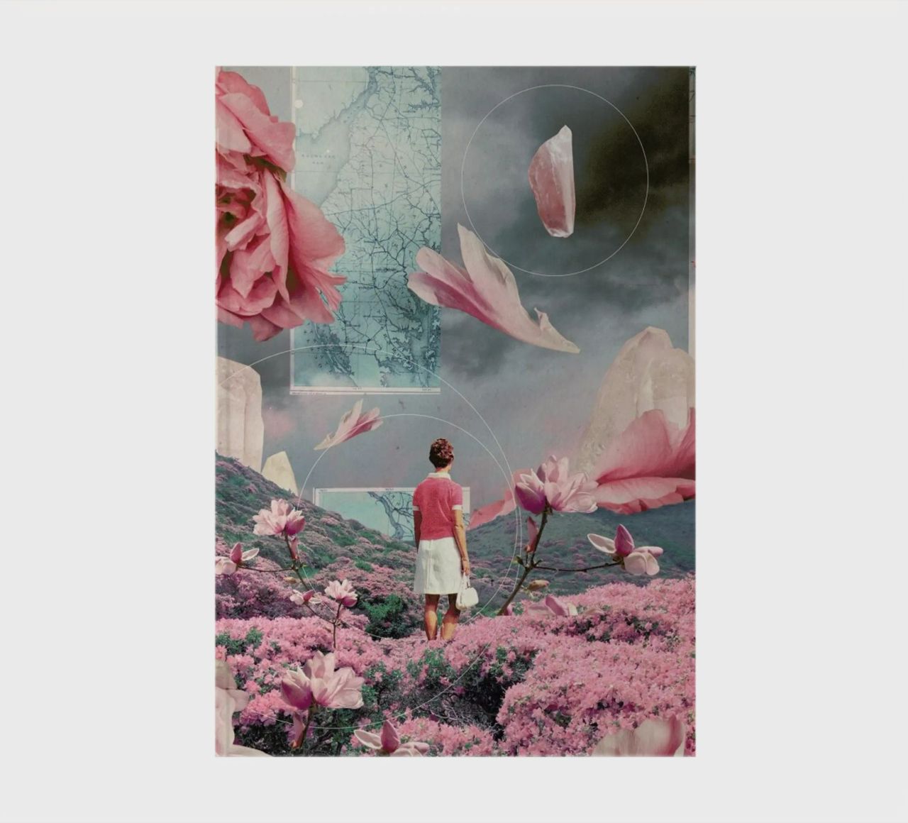 Trying To Accept The Distance notebook by Frank Moth