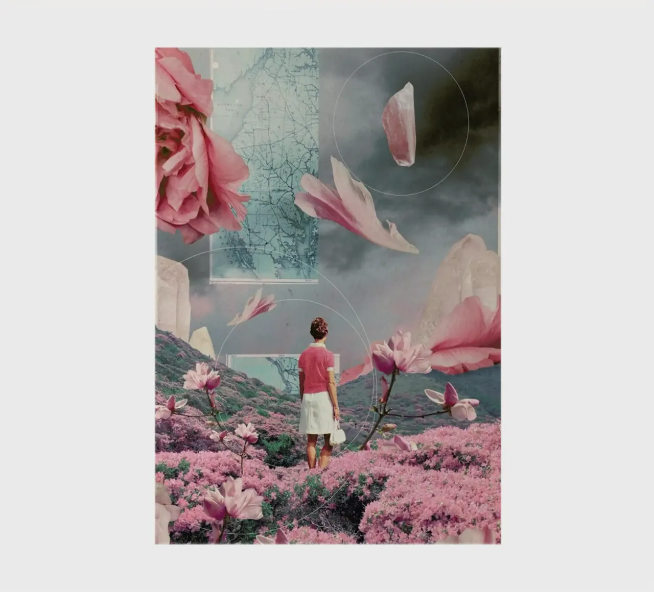 Trying To Accept The Distance notebook by Frank Moth