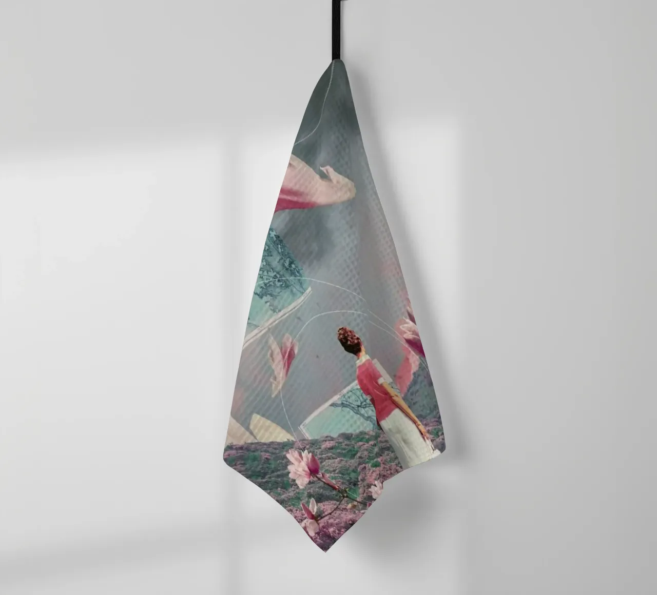 Trying To Accept The Distance torchon de Frank Moth