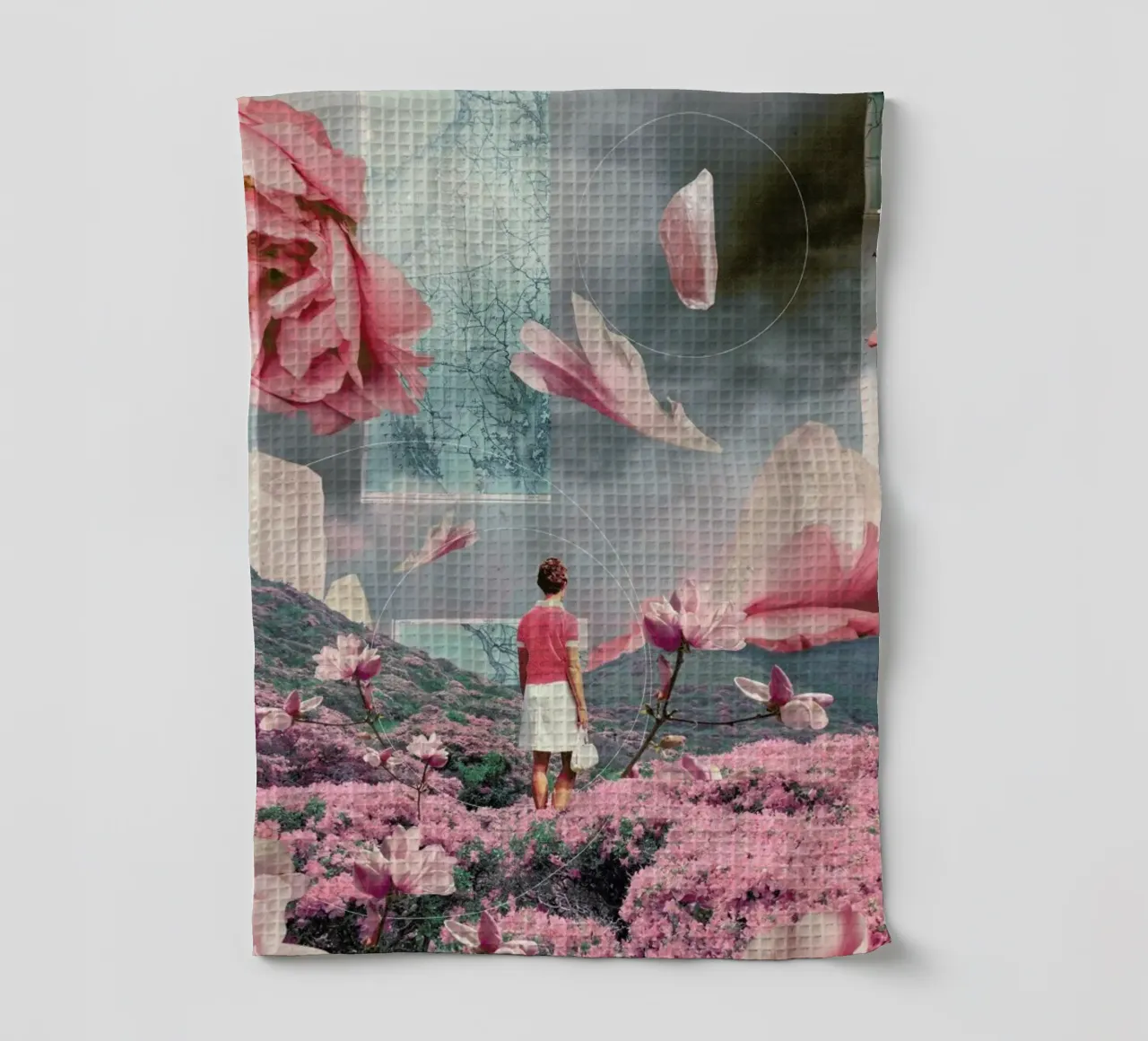 Trying To Accept The Distance torchon de Frank Moth