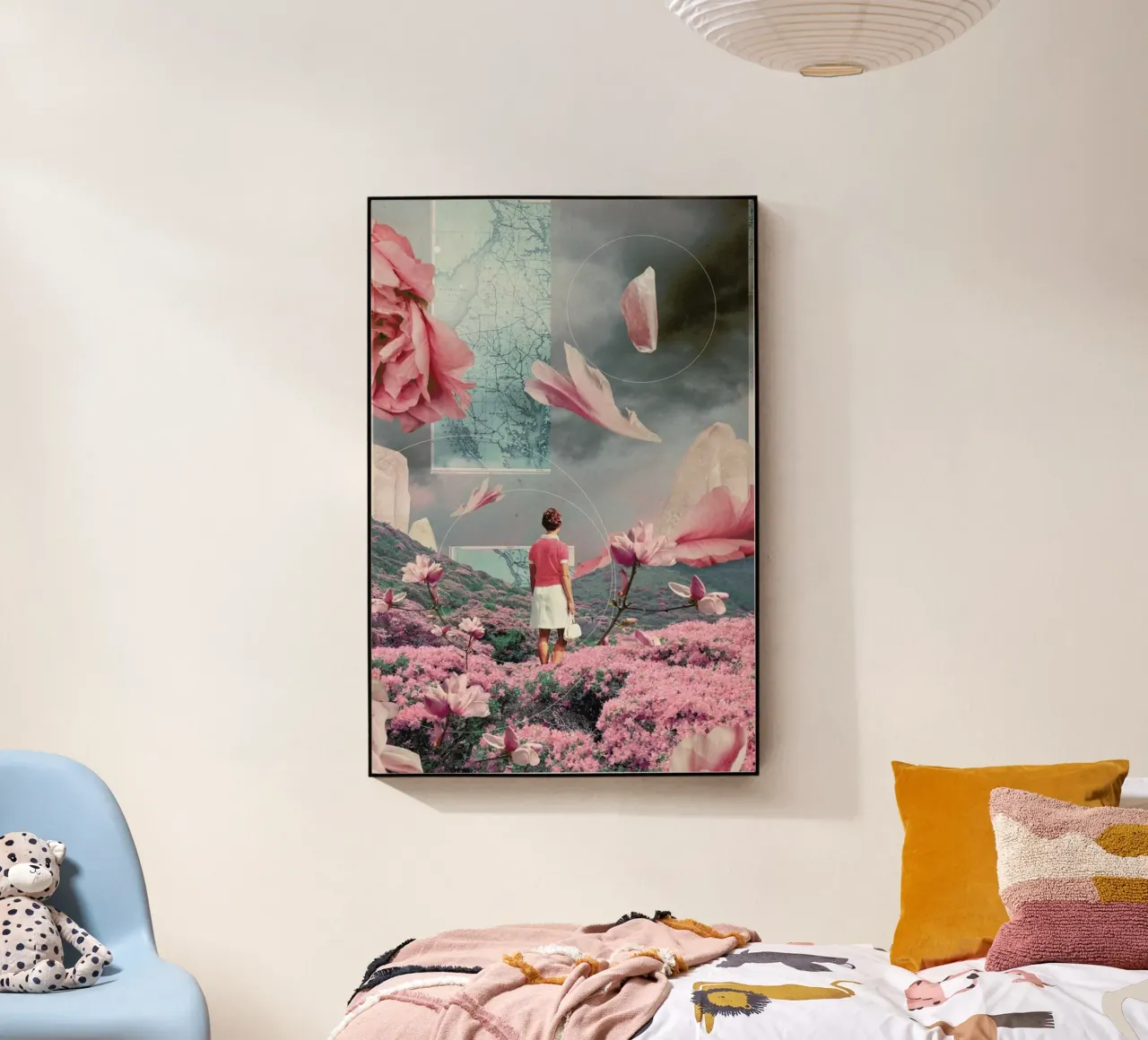 Trying To Accept The Distance acrylic glass by Frank Moth