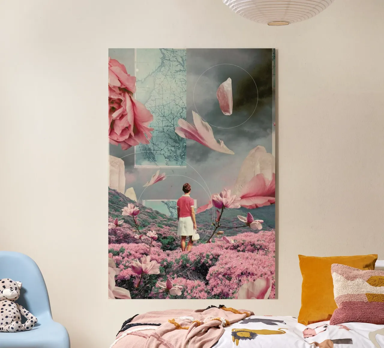 Trying To Accept The Distance acrylic glass by Frank Moth