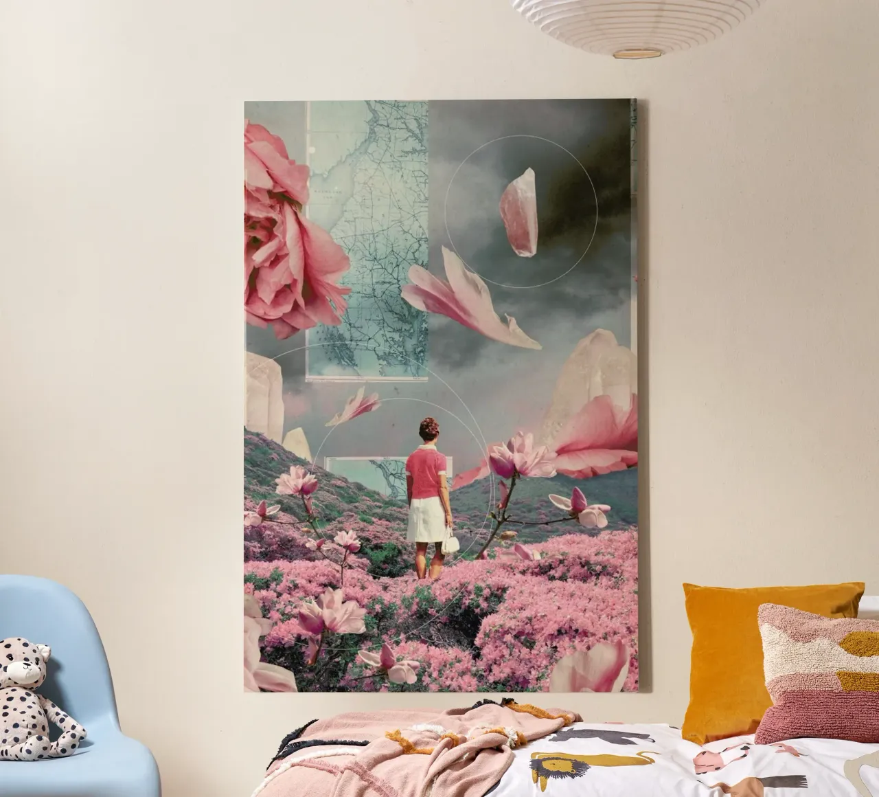 Trying To Accept The Distance tela da Frank Moth