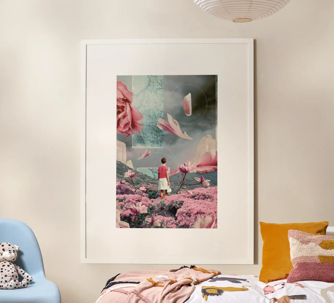 Trying To Accept The Distance Poster von Frank Moth