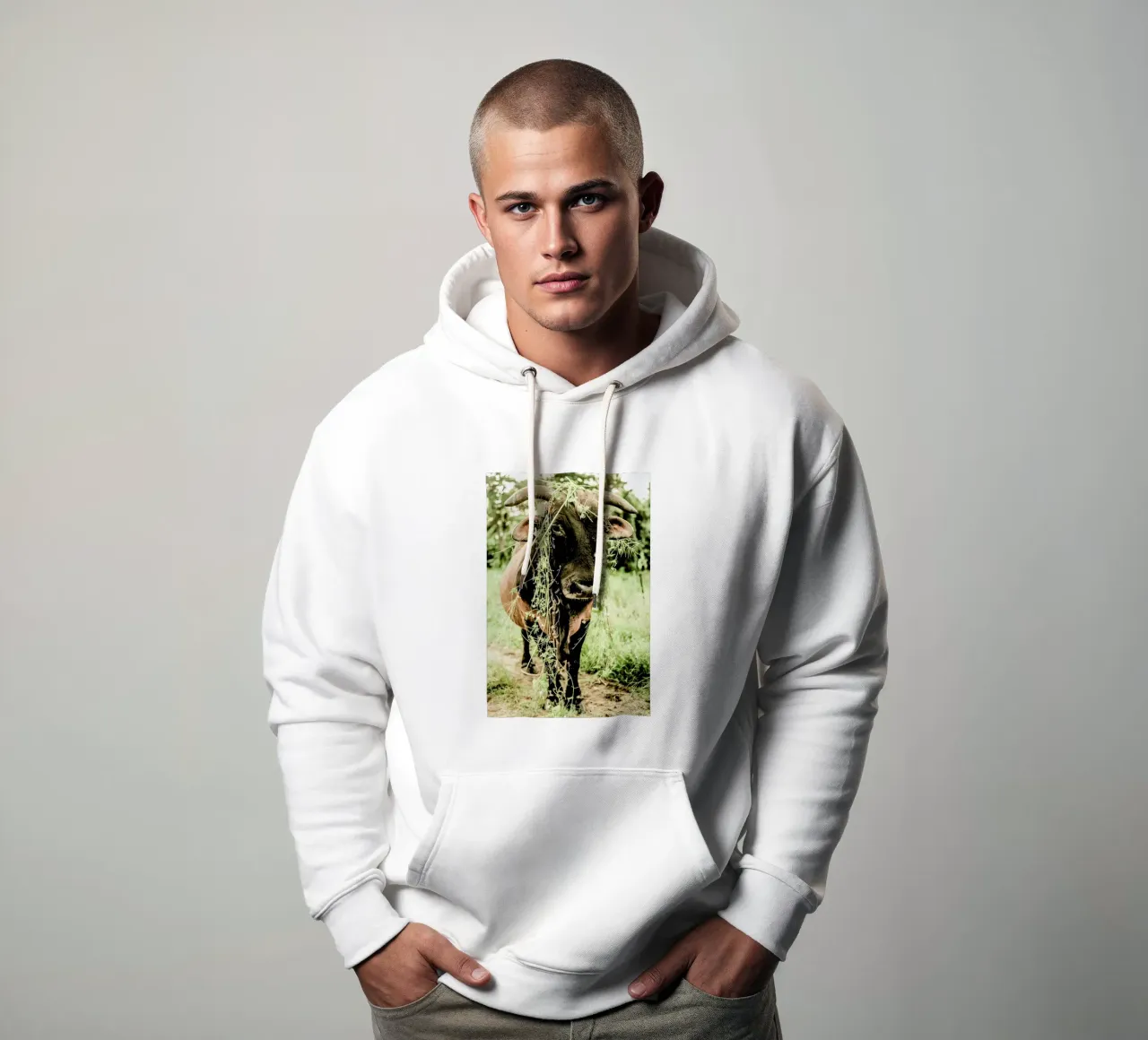Botanical Bull felpa con cappuccio da Shot By Clint
