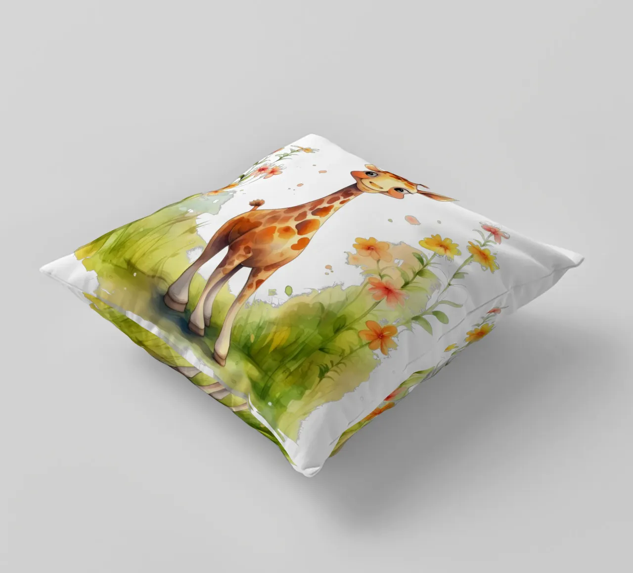 cucciolo di giraffa cuscino da 🐹 BABY ART PRINTS