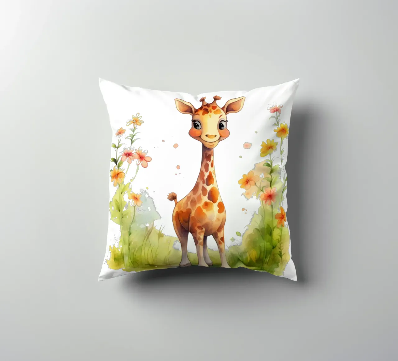 cucciolo di giraffa cuscino da 🐹 BABY ART PRINTS