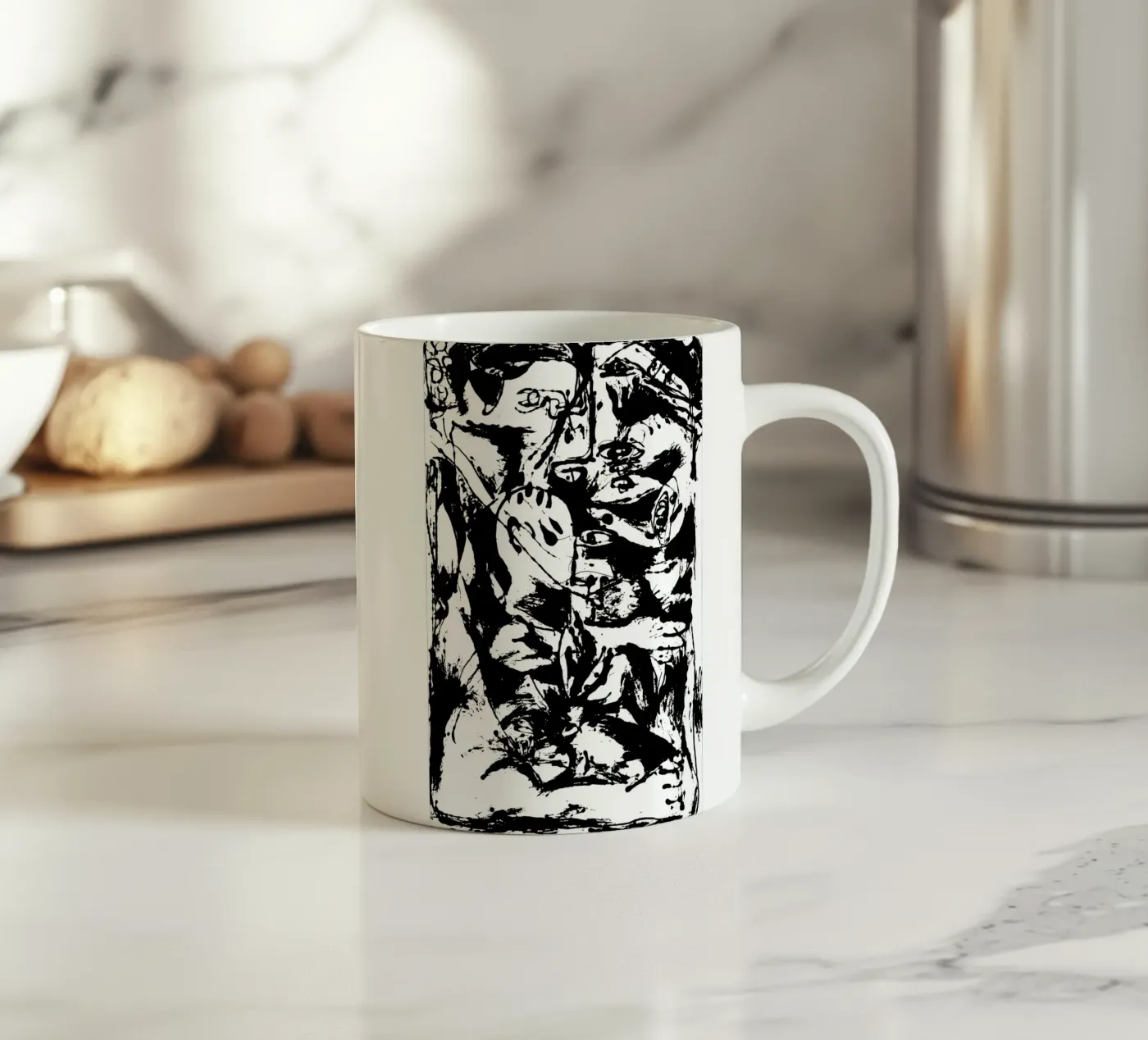 Expression ceramic mug by Ettyhmoz