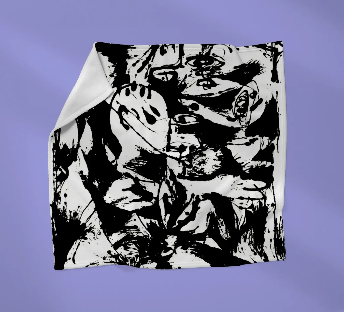 Expression fleece blanket by Ettyhmoz